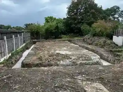Foundations and base preparation for the detached garage build by Hardy and Sons