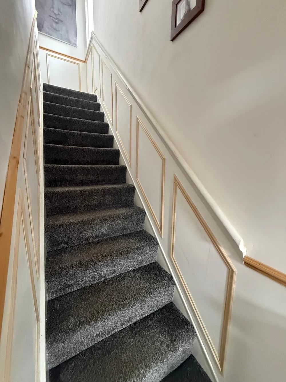 Internal staircase panelling completed by Hardy and Sons, image 2