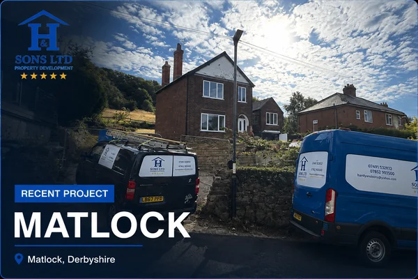 Hardy and Sons Matlock renovation project