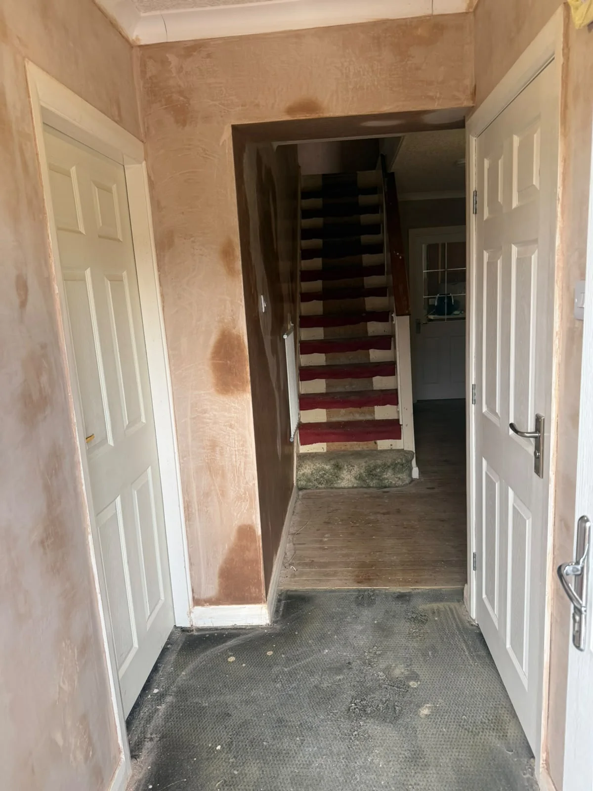 Staircase and hallway re-skim project by Hardy and Sons, image 2